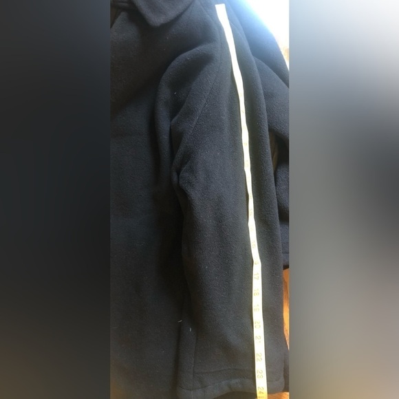 VTG 100% Cashmere One Button Coat Sz. L Tailored Union Made Lined Soft Cozy Warm - Picture 3 of 11